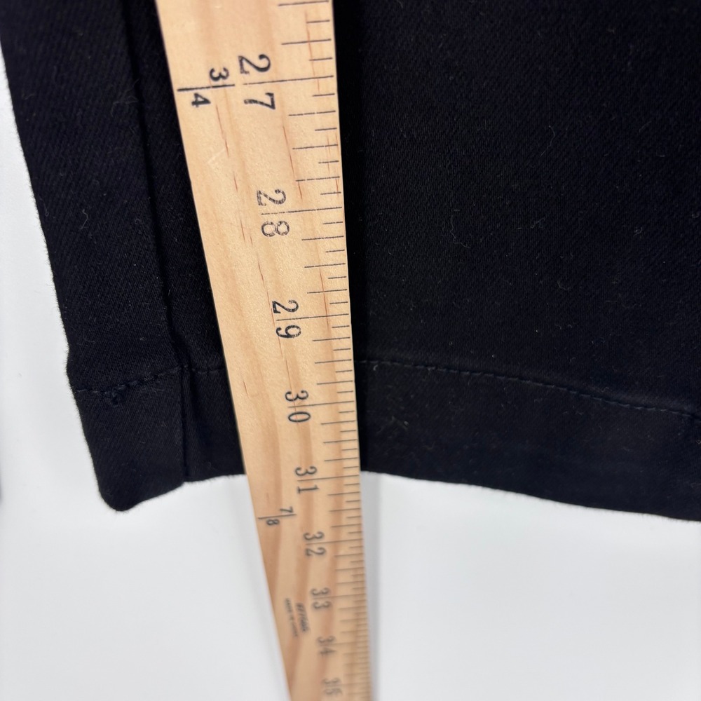 Judy Blue High Waist Patch Pocket Straight Fit Jeans Womens 7/28 Black Wide Leg - Picture 3 of 10